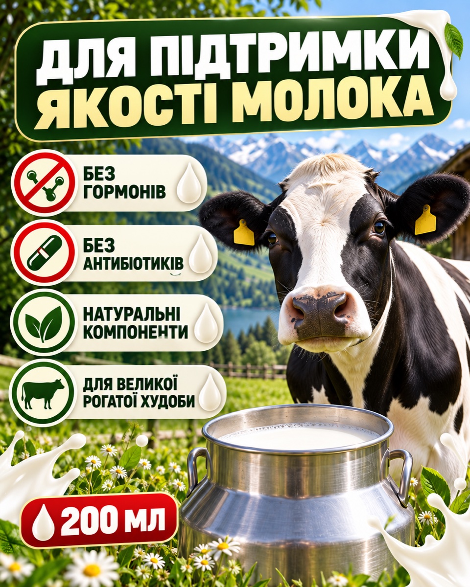 Підтримка якості молока